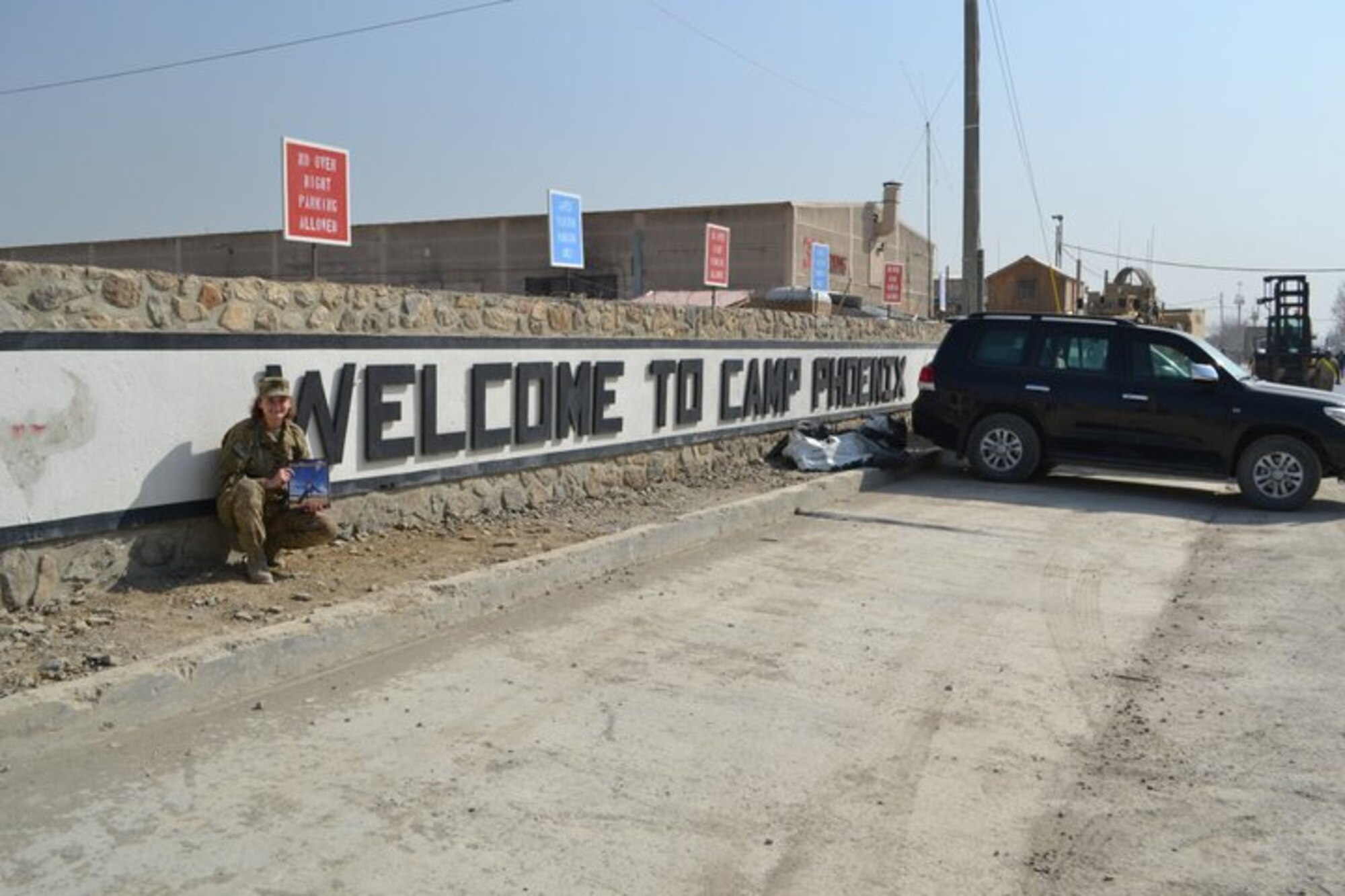 U.S. Air Force Maj. Donna Sickler, 374th Medical Group group practice manager and alternate sexual assault response coordinator out of Yokota Air Base, Japan, poses for a photo while deployed to Camp Phoenix in Kabul, Afghanistan, Feb. 2011. Two months after this photo was taken, Sickler would be the victim of a sexual assault. After years of healing, Sickler now uses the power of her story to inspire others to come out of the shadows to not only address their own traumas, but to stand as one against sexual assault. (Courtesy photo by U.S. Air Force Maj. Donna Sickler)
