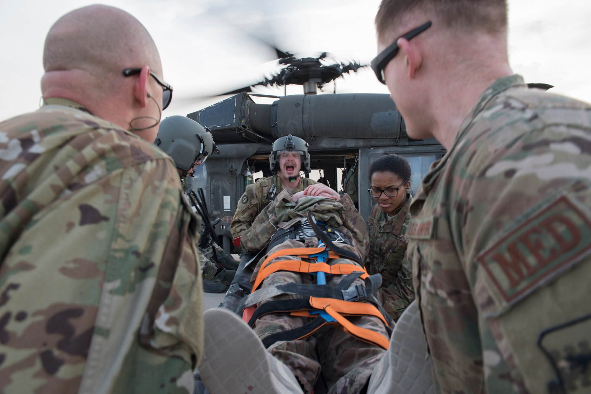 Operation Golden Trident: Joint training boosts MEDEVAC capabilities