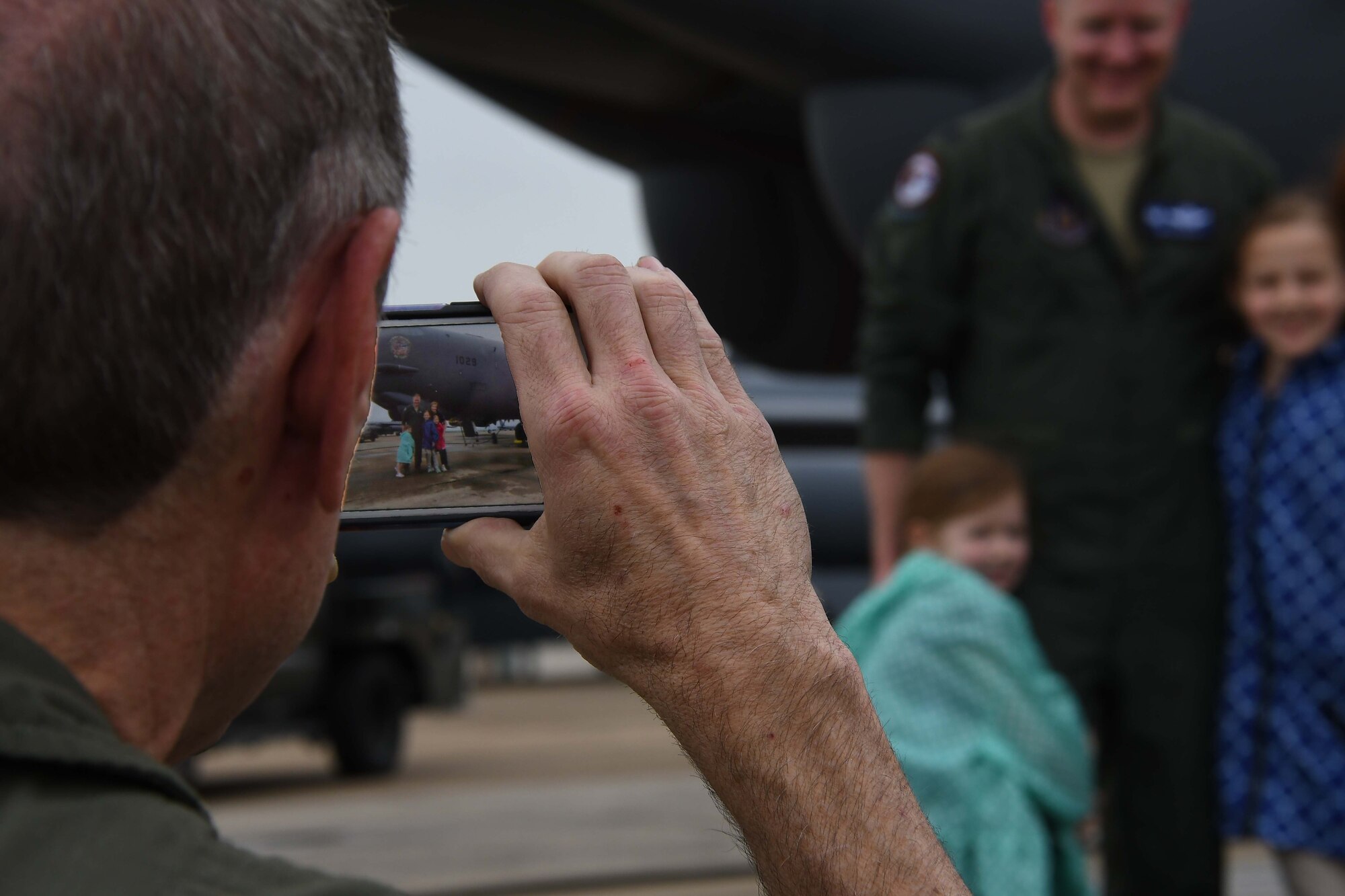 U.S. Air Force Col. Robert VanHoy, 307th Bomb Wing commander, and Lt. Col. Bryan Bailey, 93rd Bomb Squadron commander, made their final flight at Barksdale Air Force Base, Louisiana, April 4, 2019.  They are scheduled to  relinquish command of their respective units during the April unit training assembly. (U.S. Air Force photo by Master Sgt. Ted Daigle)