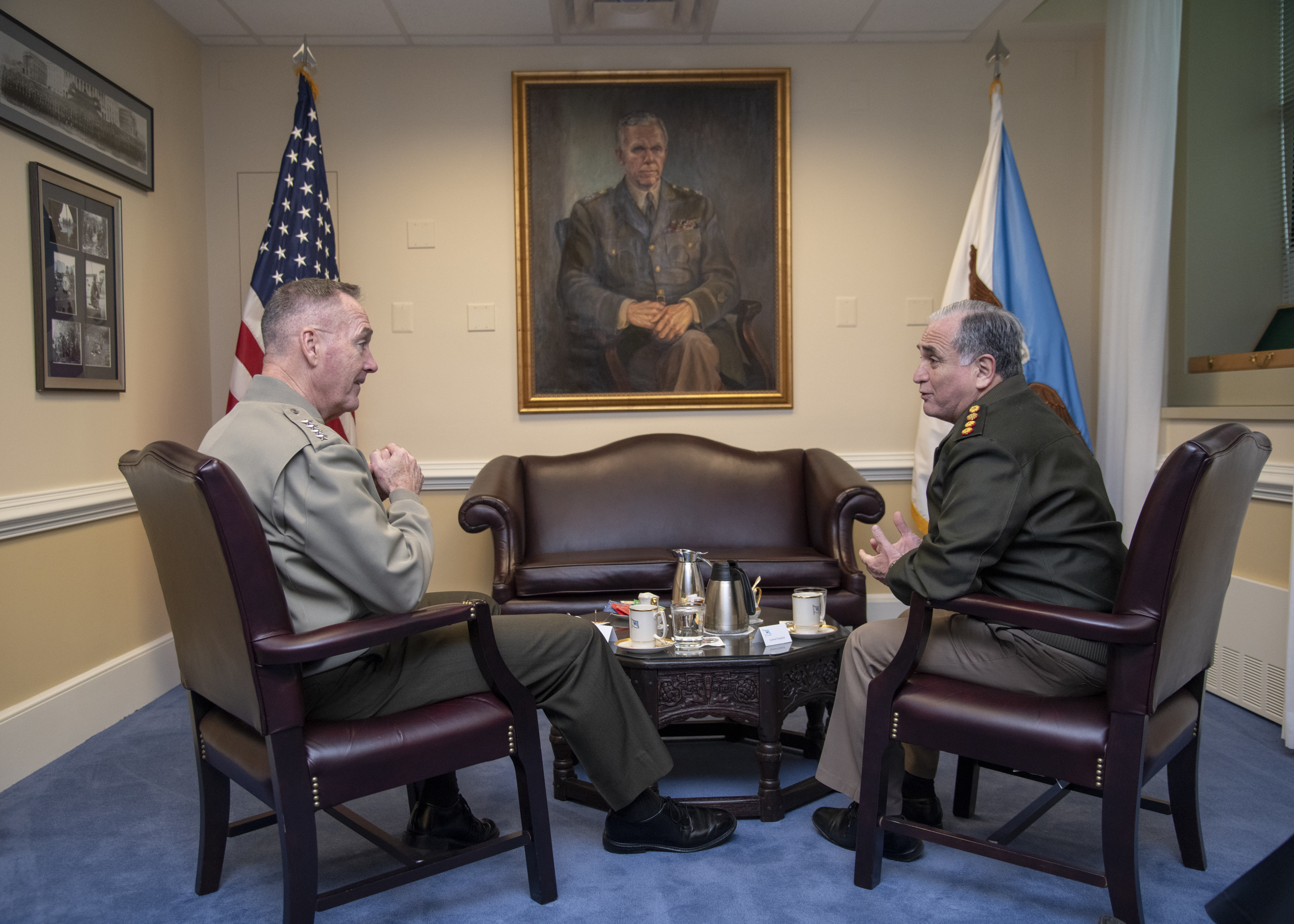 Readout of Chairman of the Joint Chiefs of Staff Gen. Dunford's Meeting