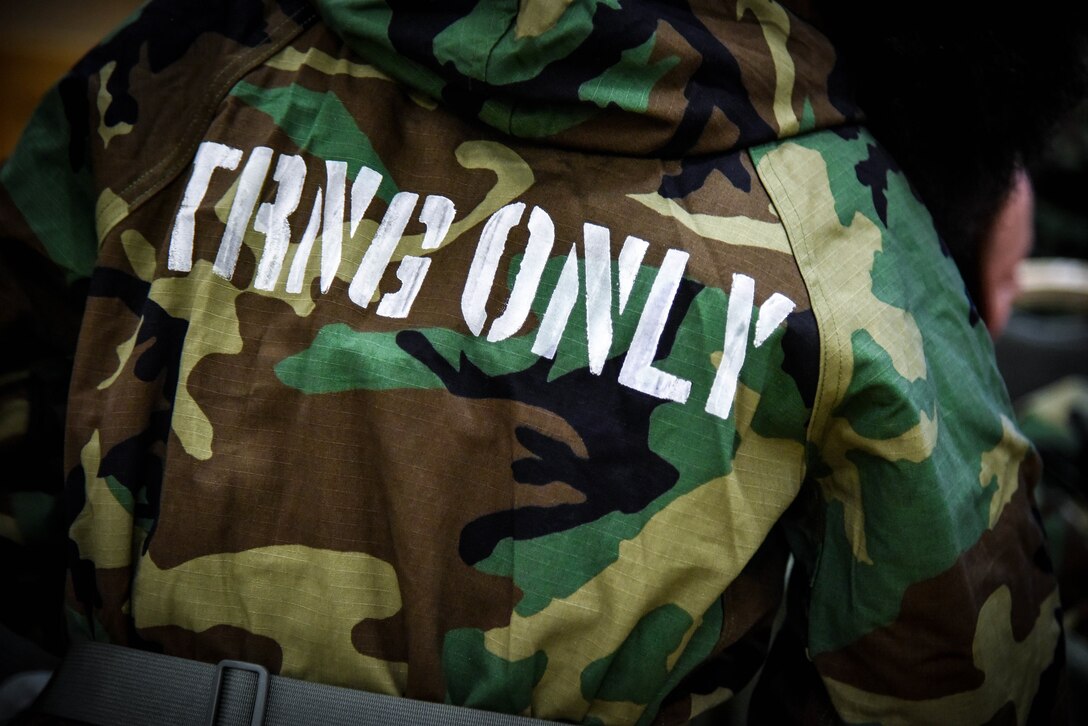 Airmen from the 913th Force Support Squadron and Aerospace Medical Squadron participated in Chemical, Biological, Radiological, Nuclear and Explosives Training April 4, 2019, at Little Rock Air Force Base, Arkansas.