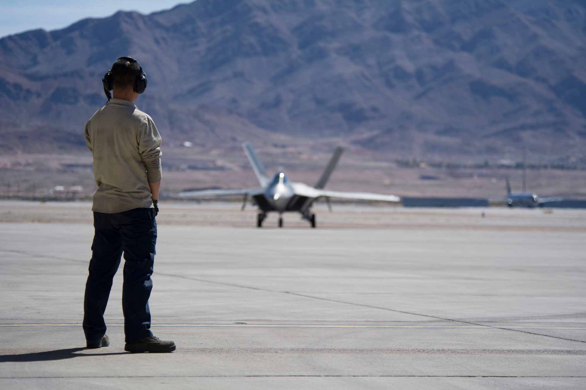 Through Total Force Integration at Nellis, Reserve aircraft maintainers work side by side with active-duty providing skilled manpower and continuity to accomplish the U.S. Air Force Warfare Center mission.