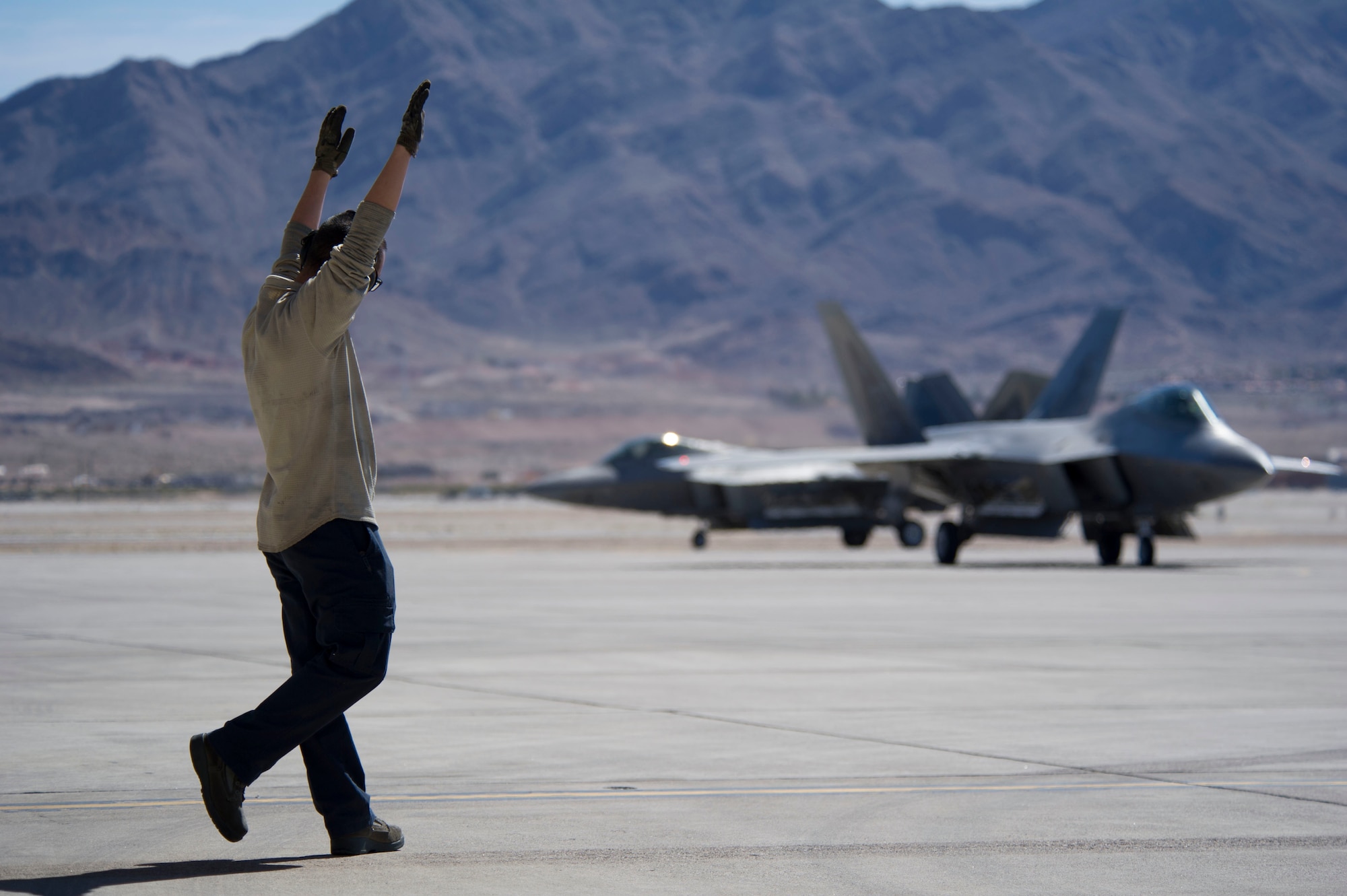 Through Total Force Integration at Nellis, Reserve aircraft maintainers work side by side with active-duty providing skilled manpower and continuity to accomplish the U.S. Air Force Warfare Center mission.