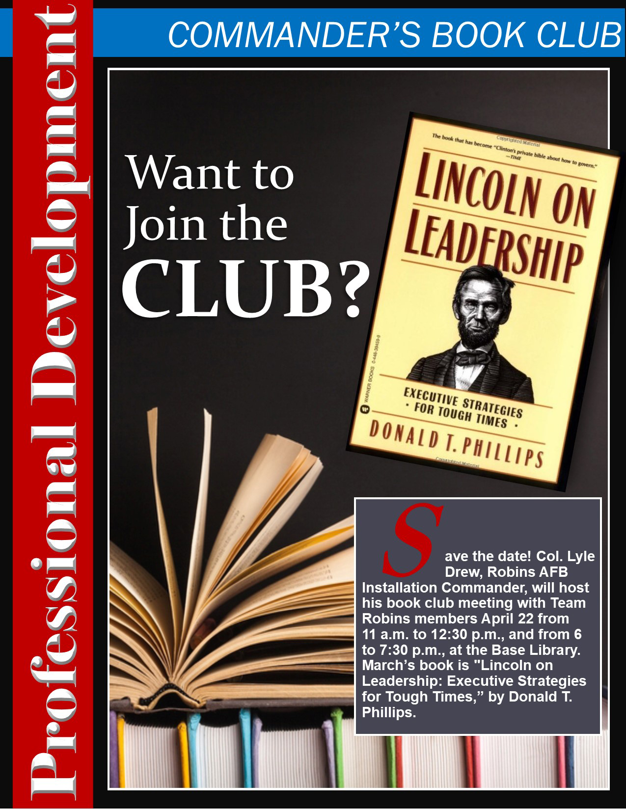 April Commander S Book Club