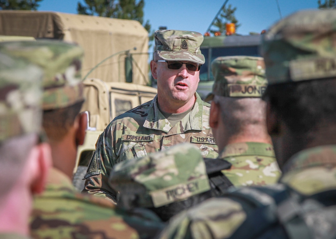 CSM Copeland at Operation Gauntlet