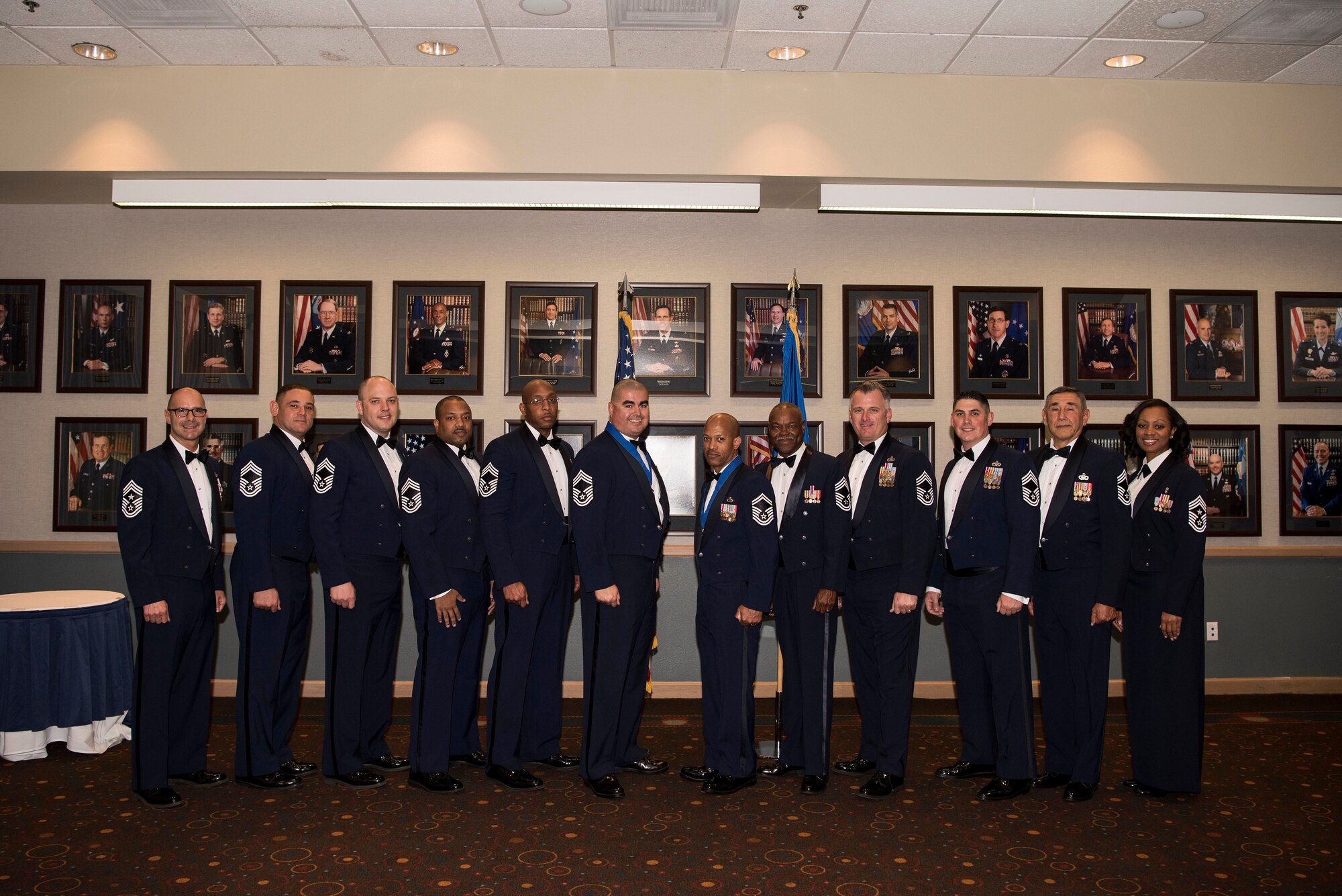 Congrats to CMSgt David J. Najera (Vandenberg) and CMSgt Alex S. Butler (Port Hueneme) on their promotions to Chief! Base leadership, friends and family came together April 4, 2019, to recognize the accomplishments of the promotees.