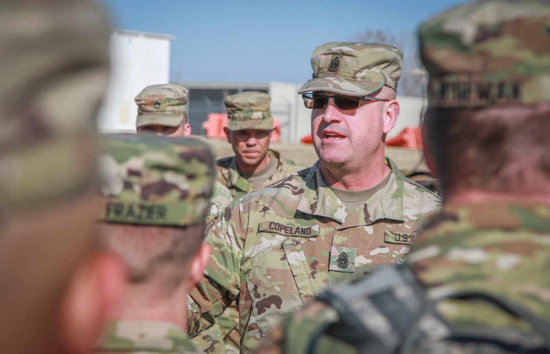 CSM Copeland at Operation Gauntlet