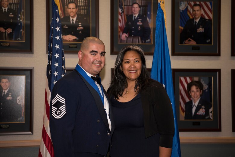 Congrats to CMSgt David J. Najera (Vandenberg) and CMSgt Alex S. Butler (Port Hueneme) on their promotions to Chief! Base leadership, friends and family came together April 4, 2019, to recognize the accomplishments of the promotees.