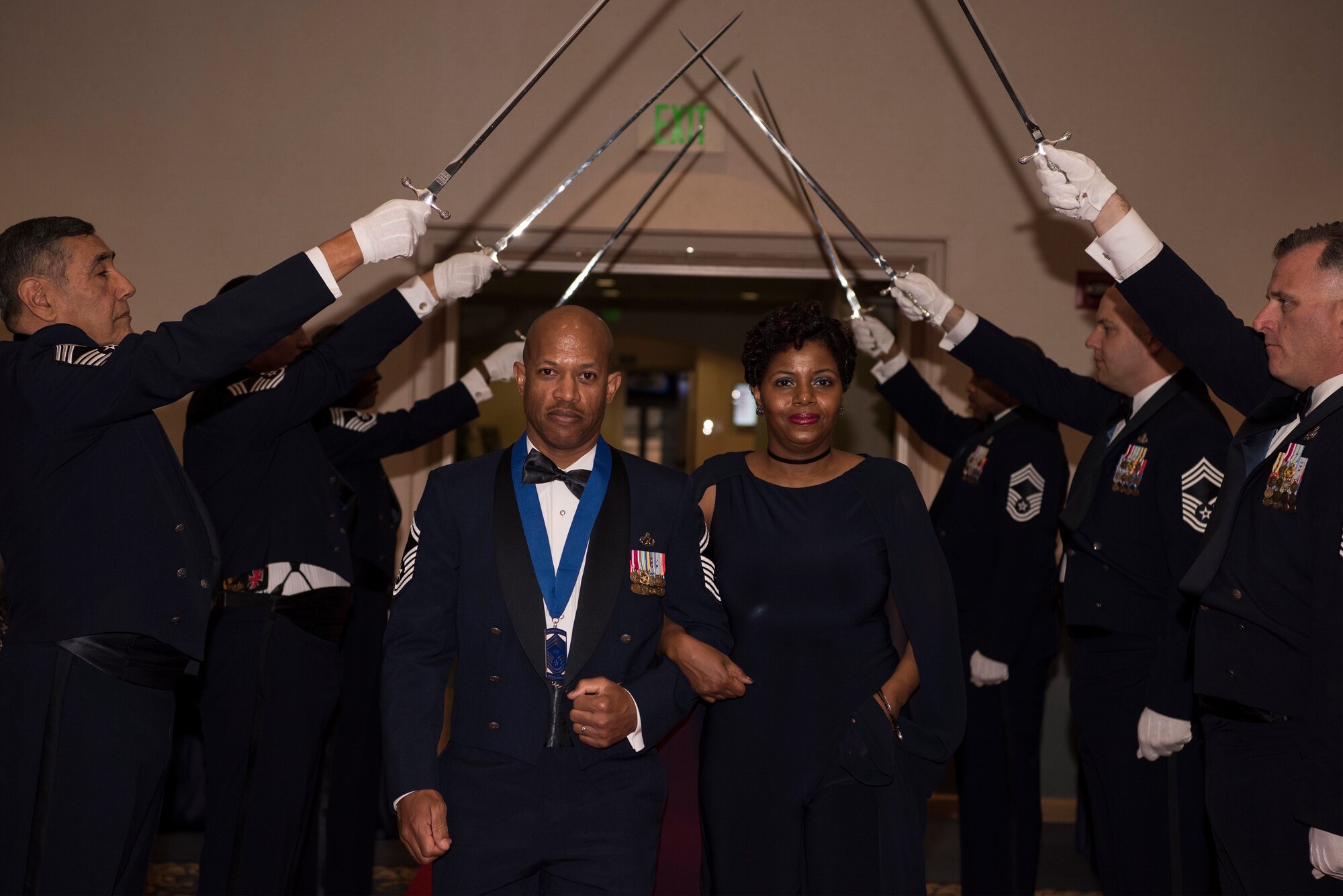Congrats to CMSgt David J. Najera (Vandenberg) and CMSgt Alex S. Butler (Port Hueneme) on their promotions to Chief! Base leadership, friends and family came together April 4, 2019, to recognize the accomplishments of the promotees.
