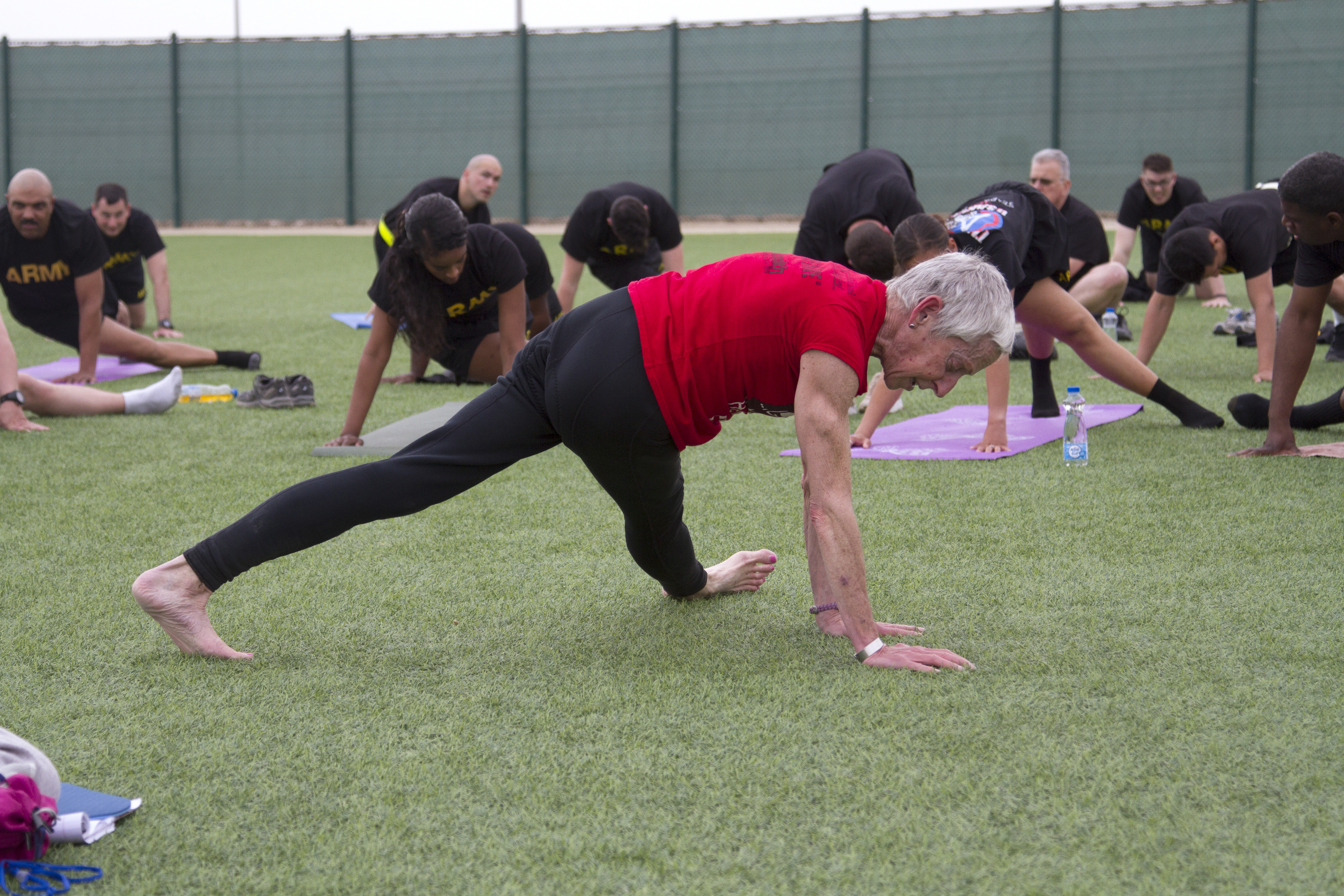 Retired Combat Medic Teaches Soldiers Resiliency Through Yoga > U.S