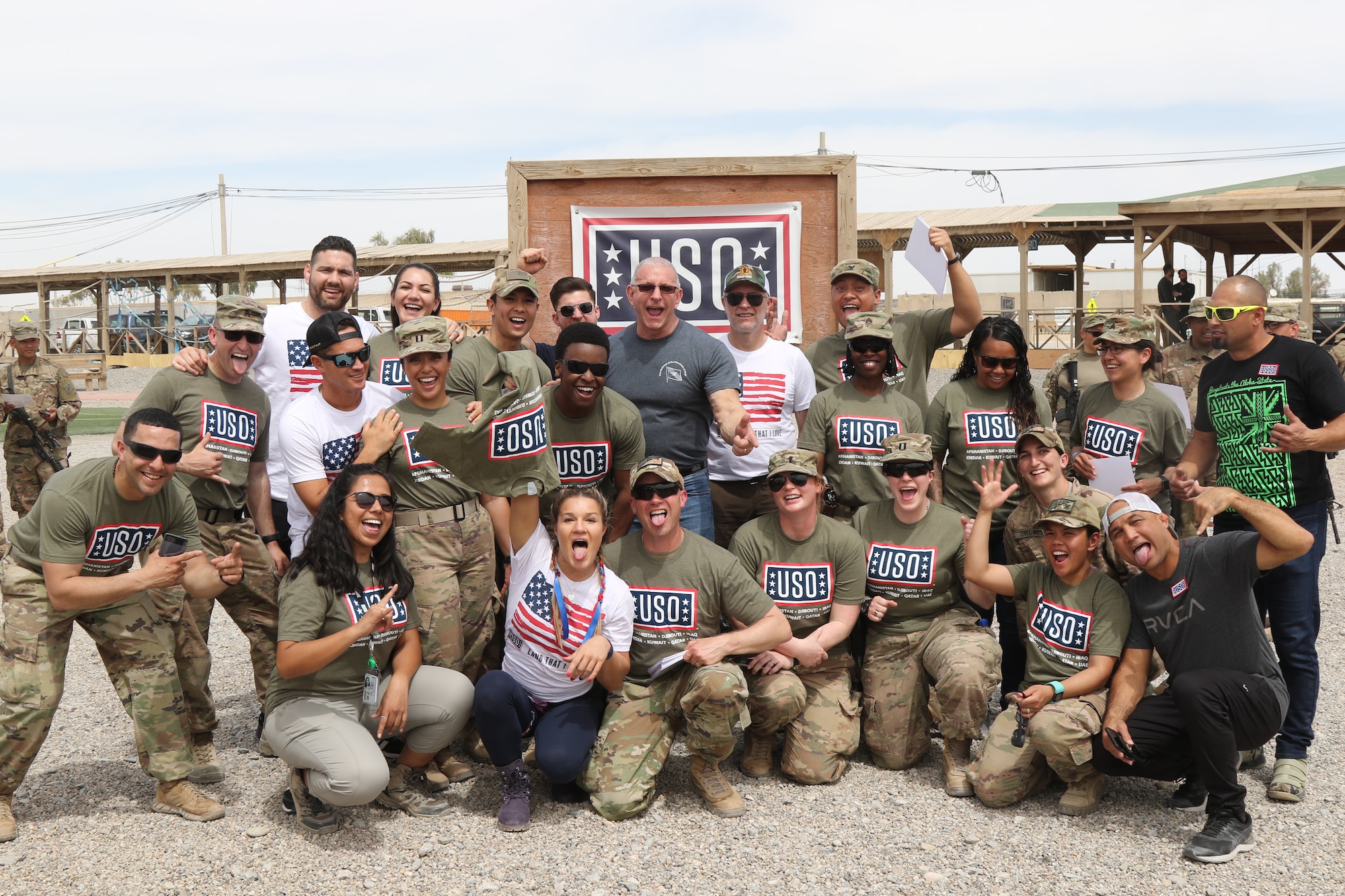 USO Sprint Tour 2019 in Afghanistan