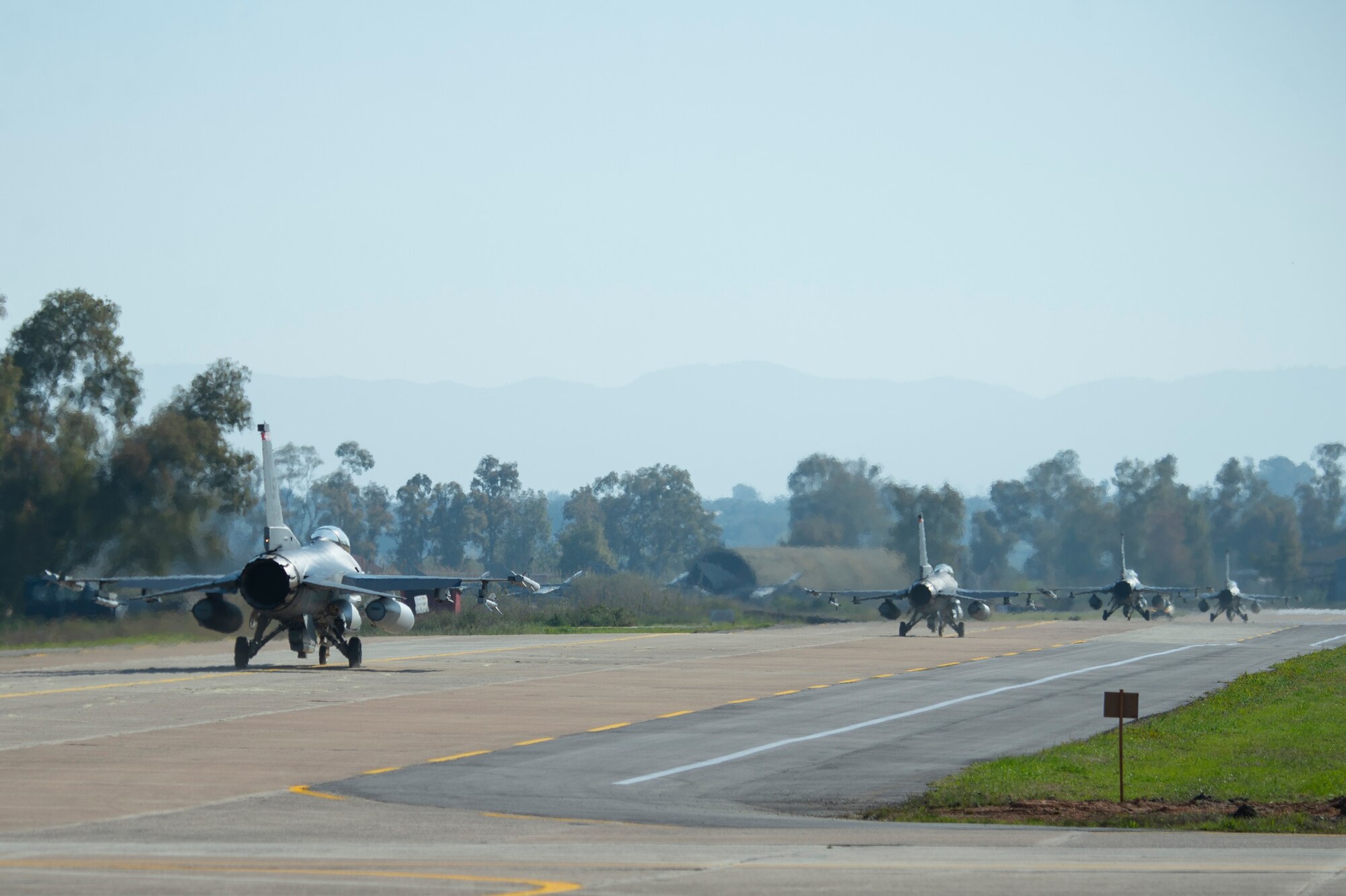 The 480th EFS is participating in INIOHOS 19, which is an annual multinational training exercise held by the Hellenic air force to test multiple nations abilities to integrate and work together to respond to a variety of scenarios in a timely manner