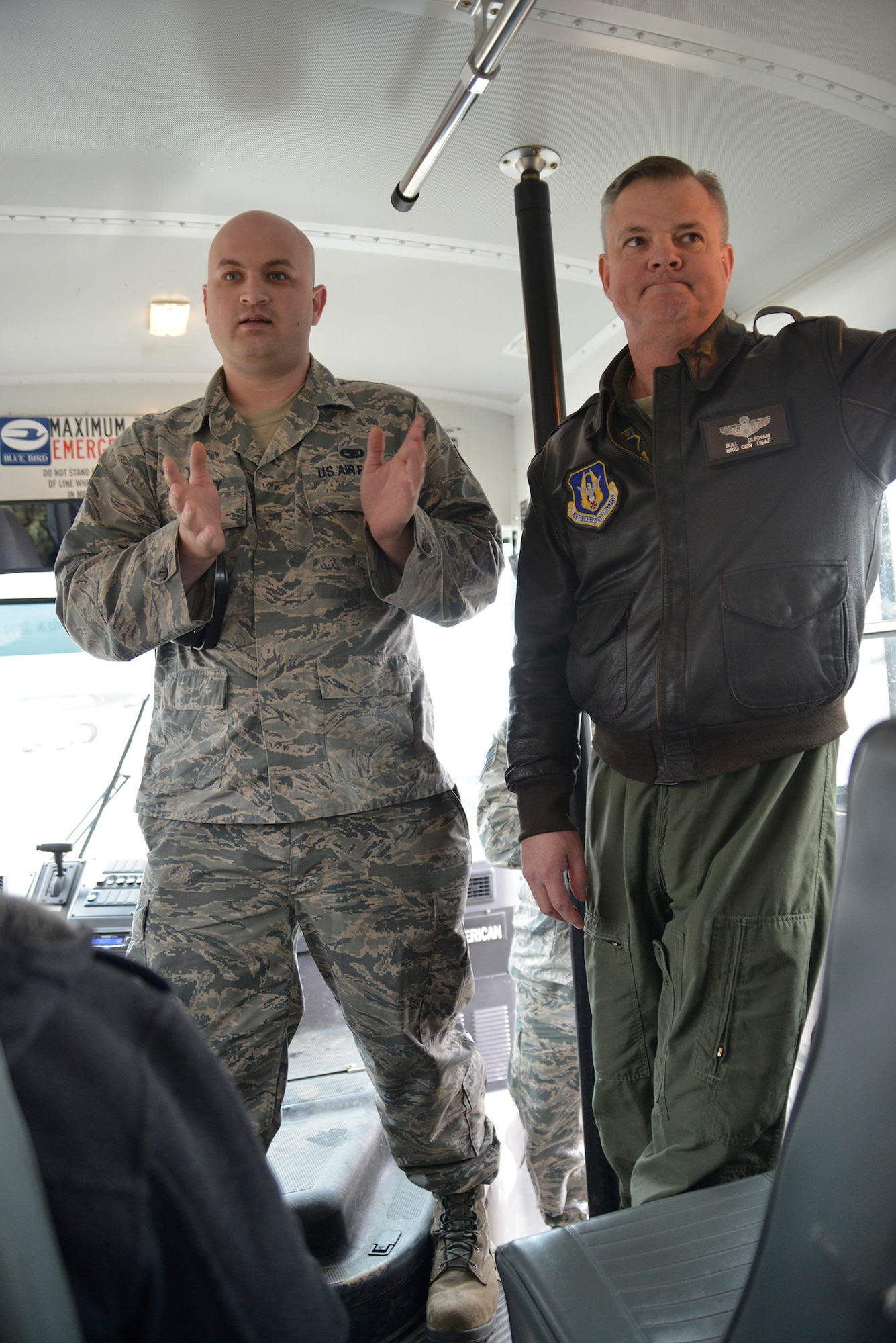 Seaman reenlists aboard a Super Galaxy