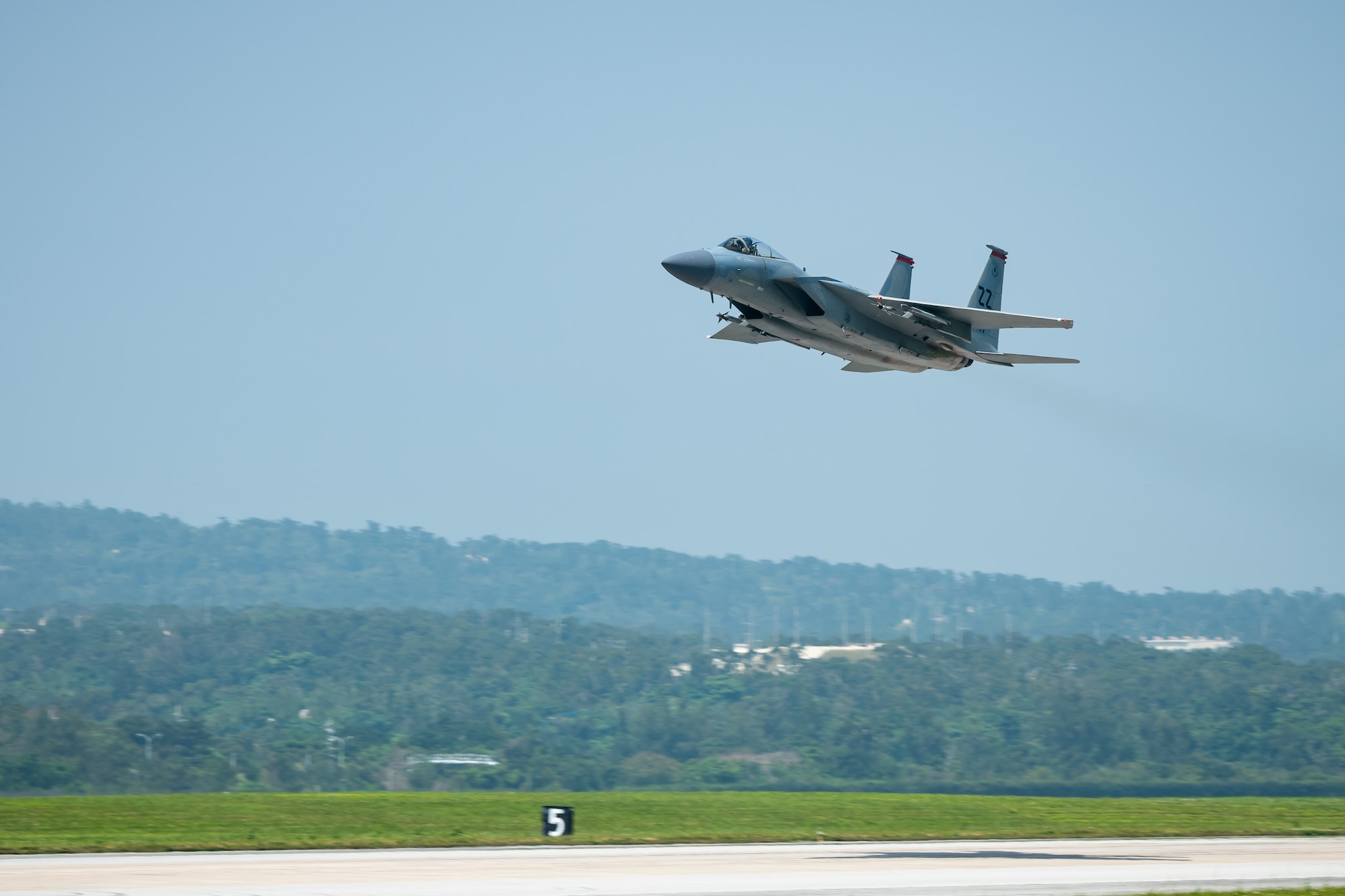 Kadena F-15Cs take flight