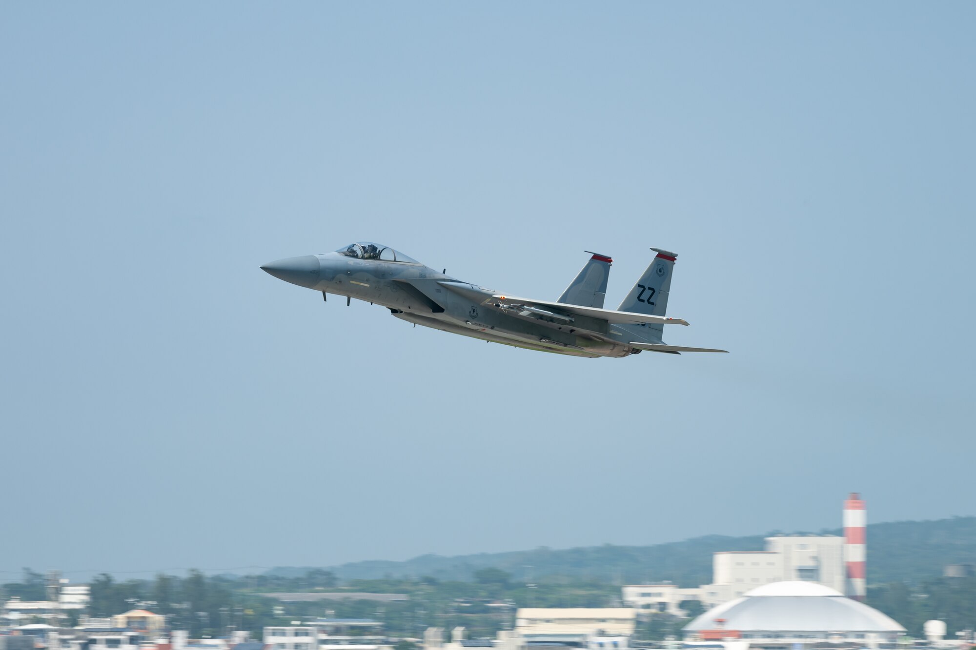 Kadena F-15Cs take flight