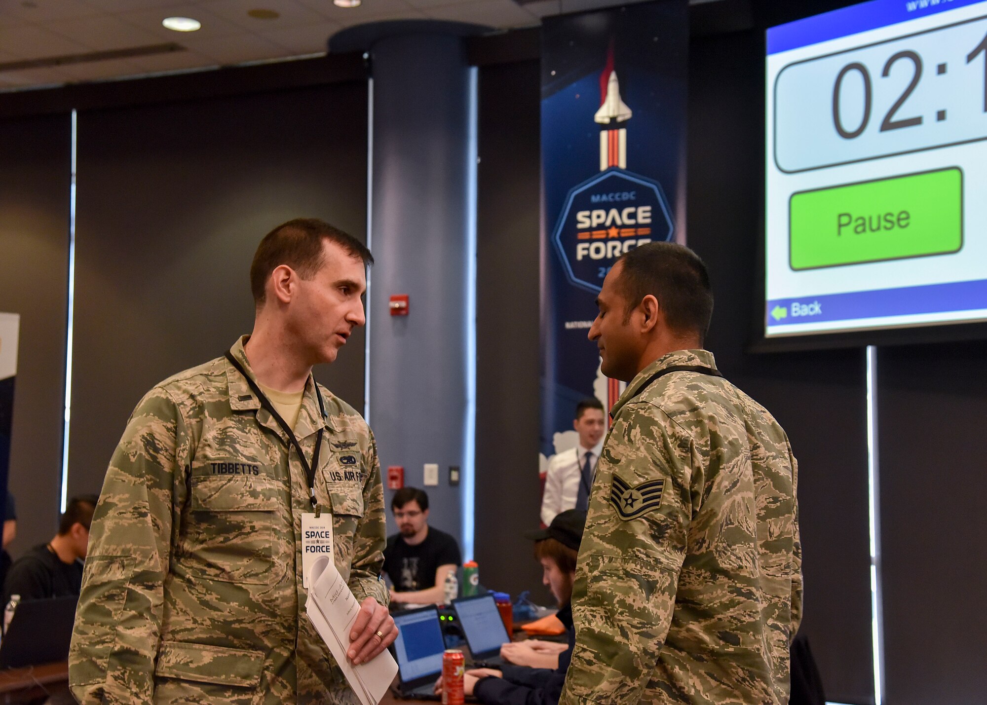 Members assigned to the 275th Cyber Operations Group, Maryland Air National Guard, participated in the 14th Annual Mid-Atlantic Collegiate Cyber Defense Competition Regional Finals, March 29, 2019 at Johns Hopkins Applied Physics Laboratory, Laurel, Md. The 275th COG has participated in the competition for over four years in different capacities.