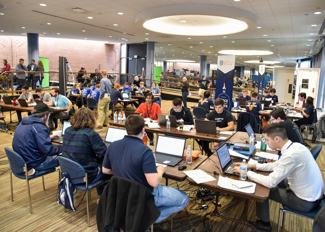 Members assigned to the 275th Cyber Operations Group, Maryland Air National Guard, participated in the 14th Annual Mid-Atlantic Collegiate Cyber Defense Competition Regional Finals, March 29, 2019 at Johns Hopkins Applied Physics Laboratory, Laurel, Md. The 275th COG has participated in the competition for over four years in different capacities.