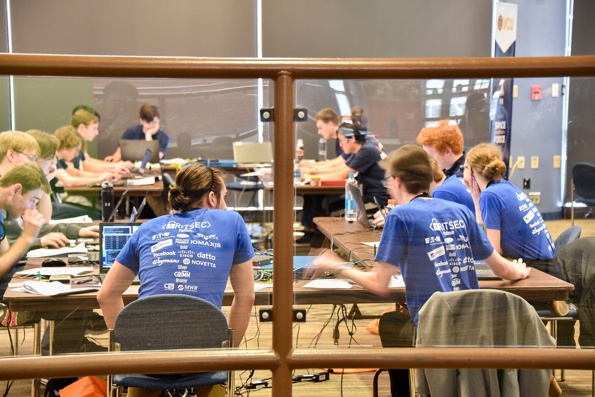 Members assigned to the 275th Cyber Operations Group, Maryland Air National Guard, participated in the 14th Annual Mid-Atlantic Collegiate Cyber Defense Competition Regional Finals, March 29, 2019 at Johns Hopkins Applied Physics Laboratory, Laurel, Md. The 275th COG has participated in the competition for over four years in different capacities.