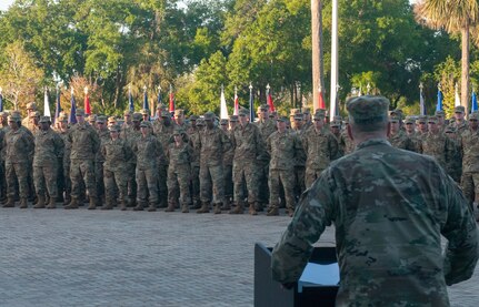 Incoming ARMEDCOM commander receives second star