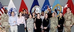A group of DLA and DTRA military and civilian employees pose at the 2019 Winter Warrior award ceremony.