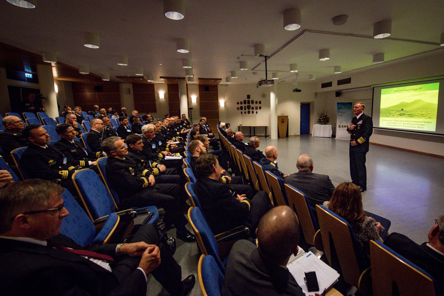 Adm. Foggo Visits Bergen, Norway