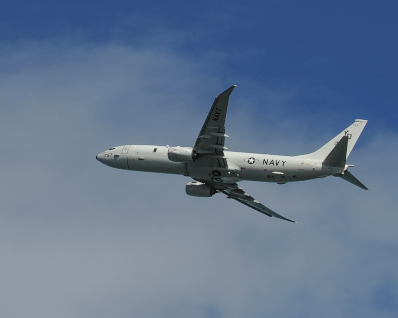 U.S. Navy P-8A and Destroyer Join JSDF Search for Japanese F-35A Pilot