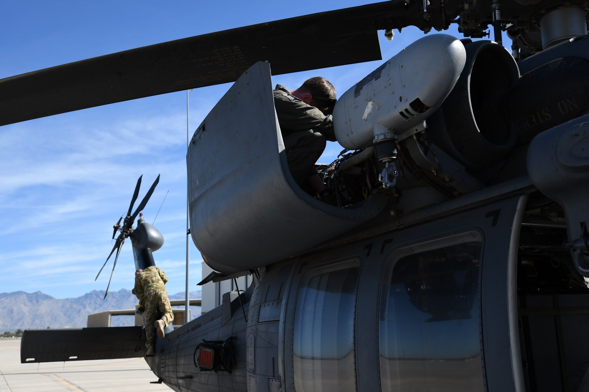 Davis-Monthan Air Force Base underwent a large-scale exercise to prepare to deploy to any austere and contested location around the world. Using the multi-functional Airmen to establish, sustain and defend the base with organic command and control.