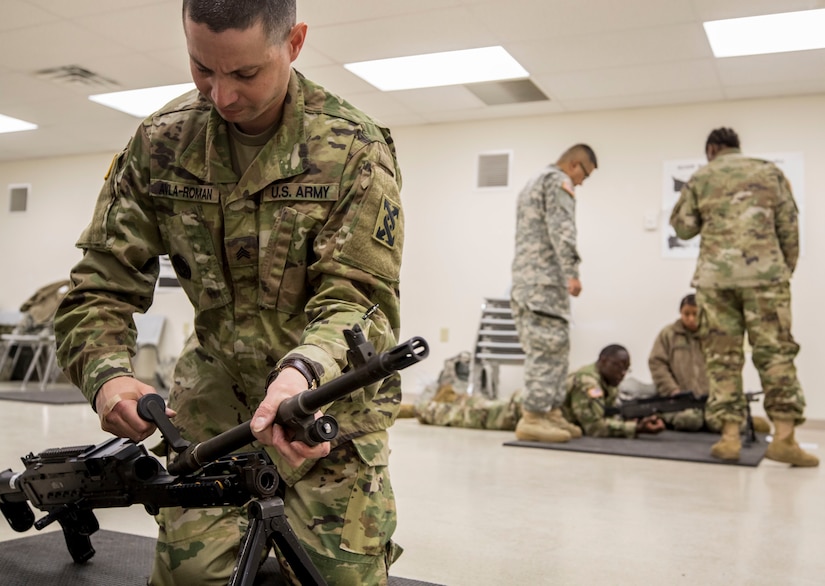 Hands-on training at Operation Cold Steel III