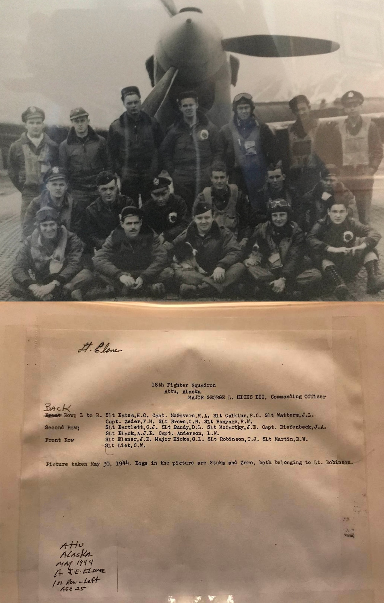 Elsner turned 100 years old on April 11, 2019, making him the oldest living 18th Fighter Squadron pilot.