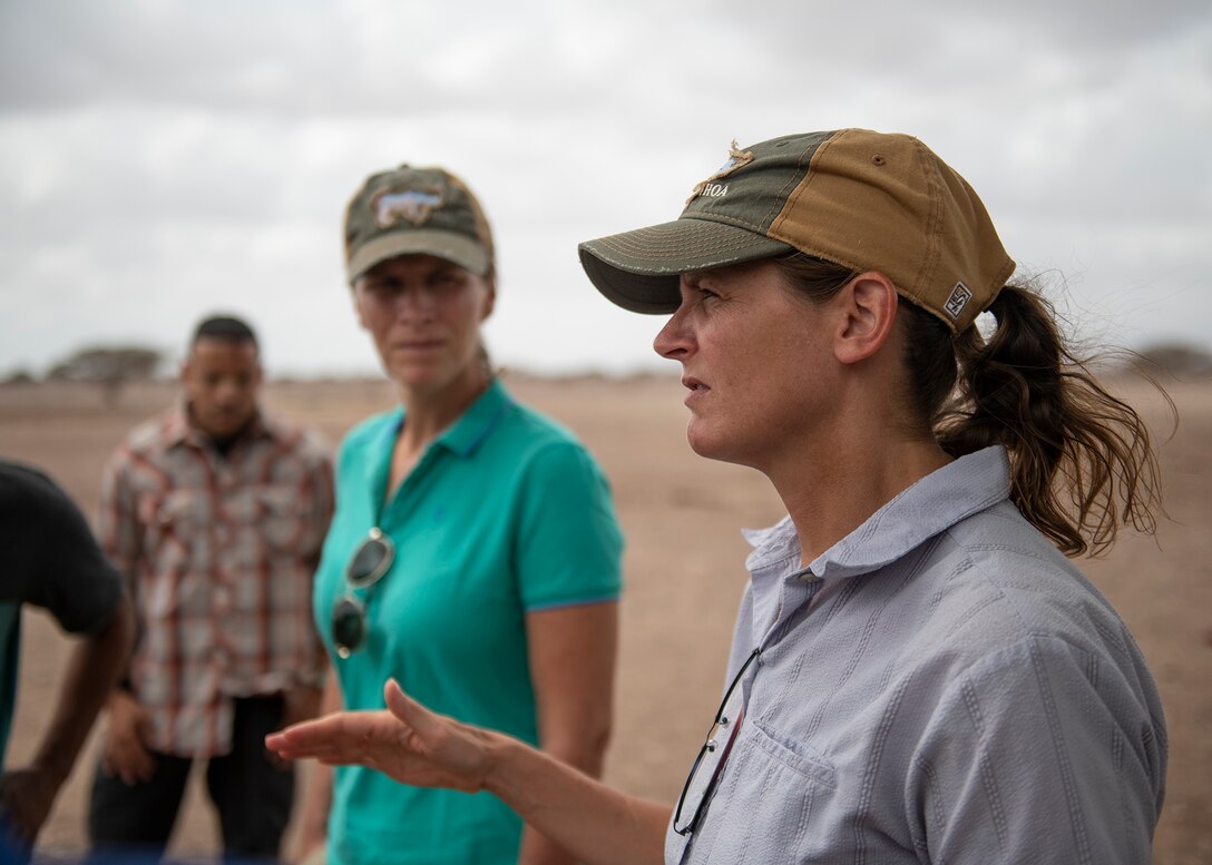 U.S. Army veterinarians visit remote Djibouti village to promote herd health