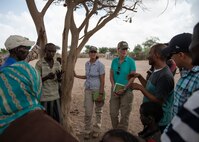 U.S. Army veterinarians visit remote Djibouti village to promote herd health