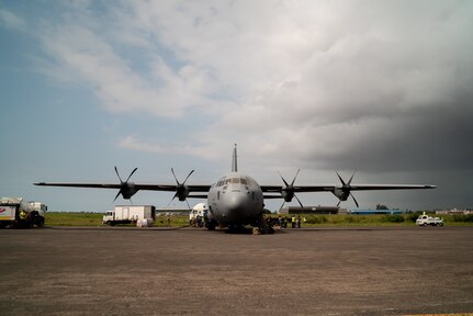 U.S. Military Delivers Humanitarian Relief Supplies In Mozambique