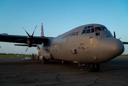 U.S. Military Delivers Humanitarian Relief Supplies In Mozambique