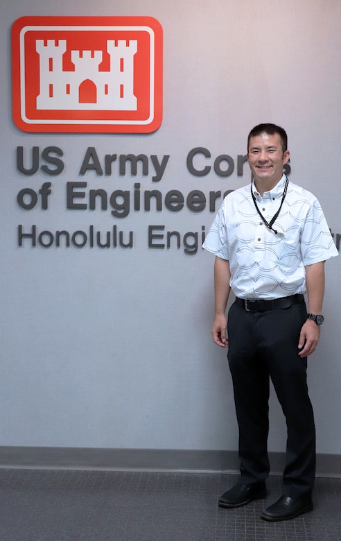 FORT SHAFTER, Hawaii (April 9, 2019) -- Justin Goo was recently selected to serve as the Chief, Civil Works Technical Branch, U.S. Army Corps of Engineers - Honolulu District.