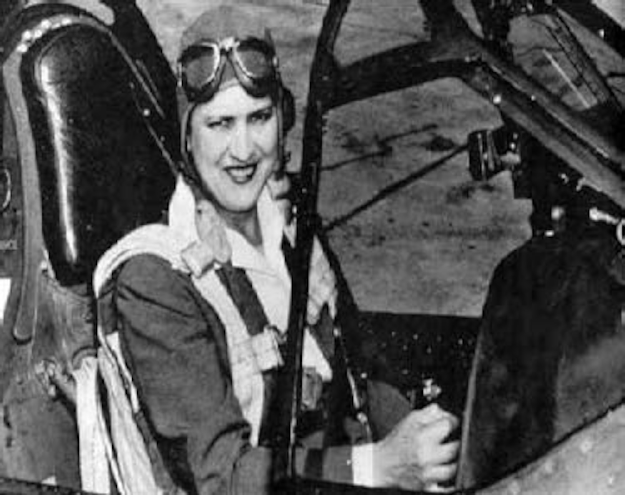 Lt. Col Jacqueline Cochran poses for a photo. (Courtesy Photo)