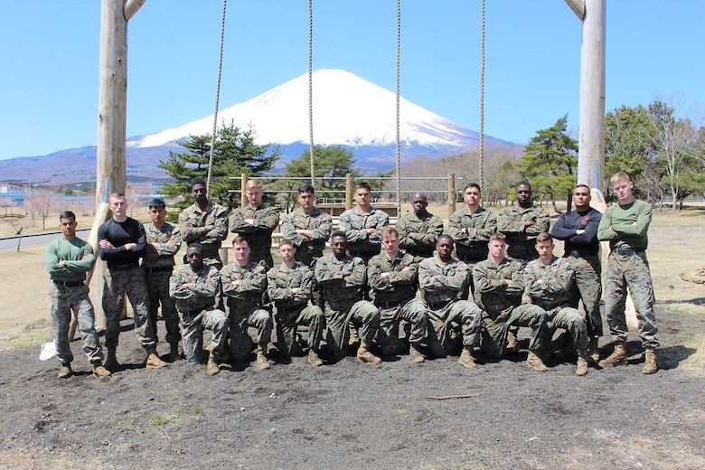 After three grueling weeks of intense physical and mental training, Marines completed the Marine Corps Martial Arts Instructor Course April 10 at Combined Arms Training Center Camp Fuji, Gotemba, Japan.