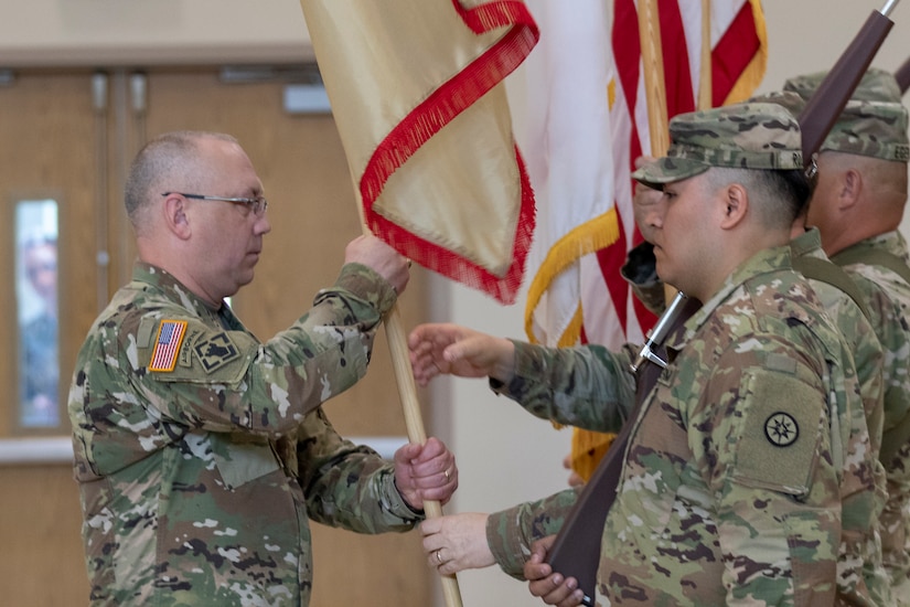 316th Sustainment Command (Expeditionary) change of command ceremony