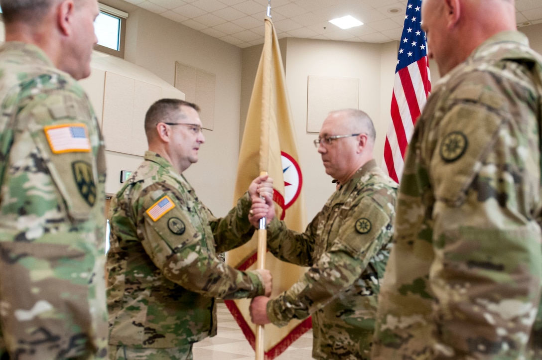 316th Sustainment Command (Expeditionary) change of command ceremony