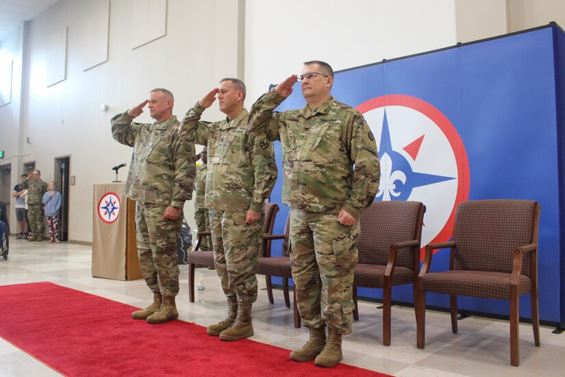 316th Sustainment Command (Expeditionary) change of command ceremony