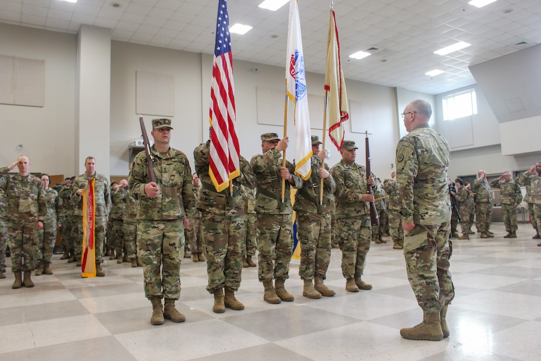 316th Sustainment Command (Expeditionary) change of command ceremony