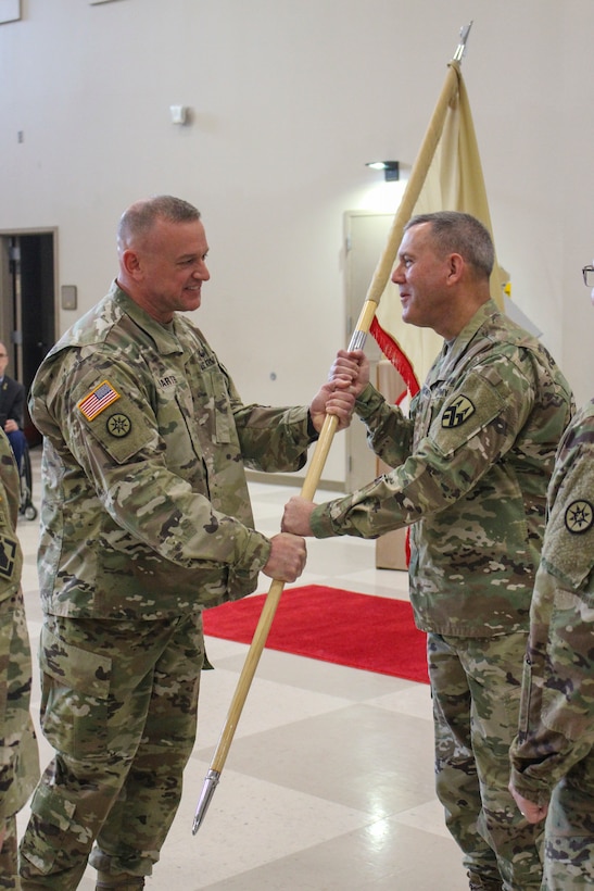 316th Sustainment Command (Expeditionary) change of command ceremony