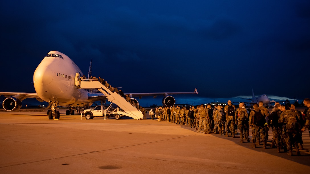 Airmen in the 388th and 419th Fighter Wings arrived at Al Dhafra Air Base in the United Arab Emirates this week to support the Air Force Central Command mission. (United States Air Force photo by R. Nial Bradshaw)