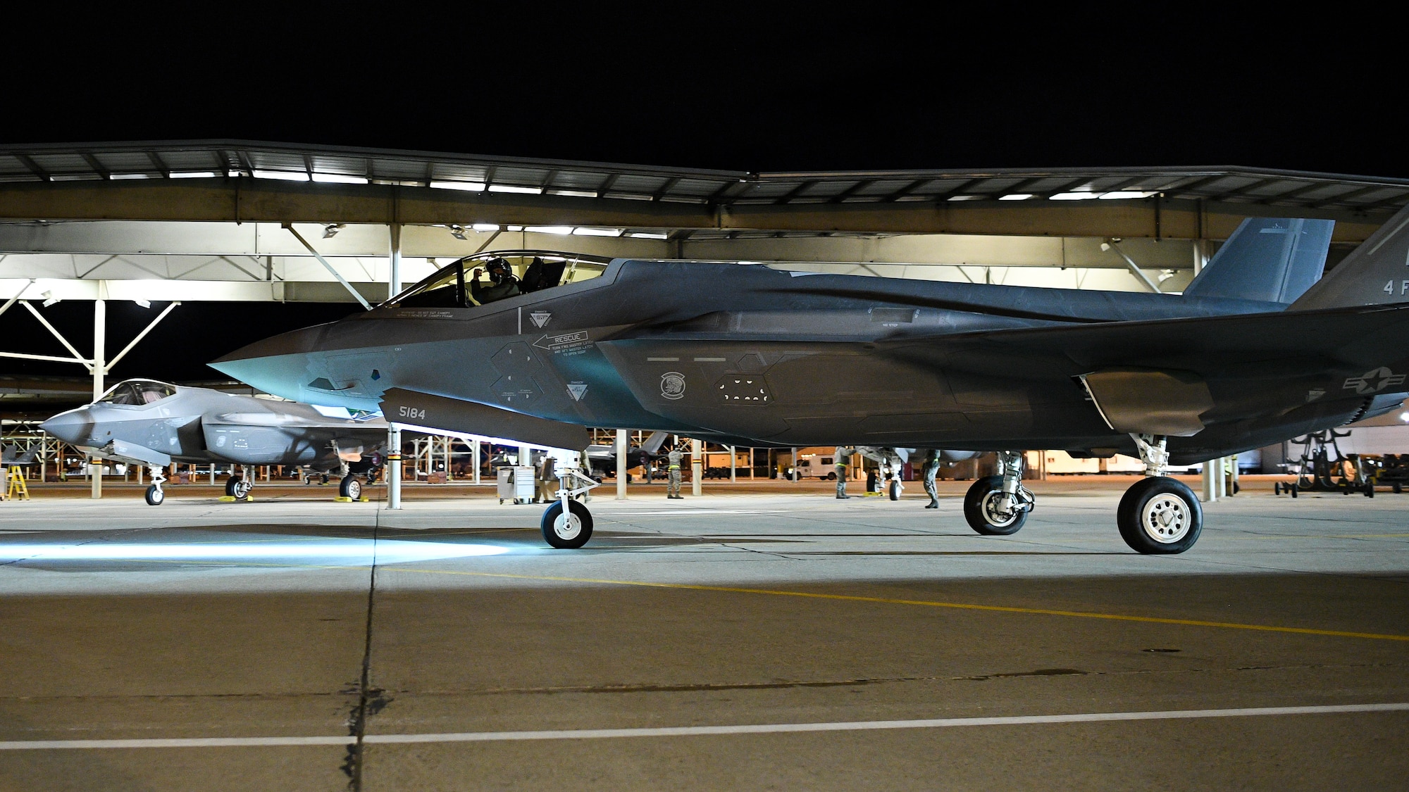 Airmen in the 388th and 419th Fighter Wings arrived at Al Dhafra Air Base in the United Arab Emirates this week to support the Air Force Central Command mission. (United States Air Force photo by R. Nial Bradshaw)