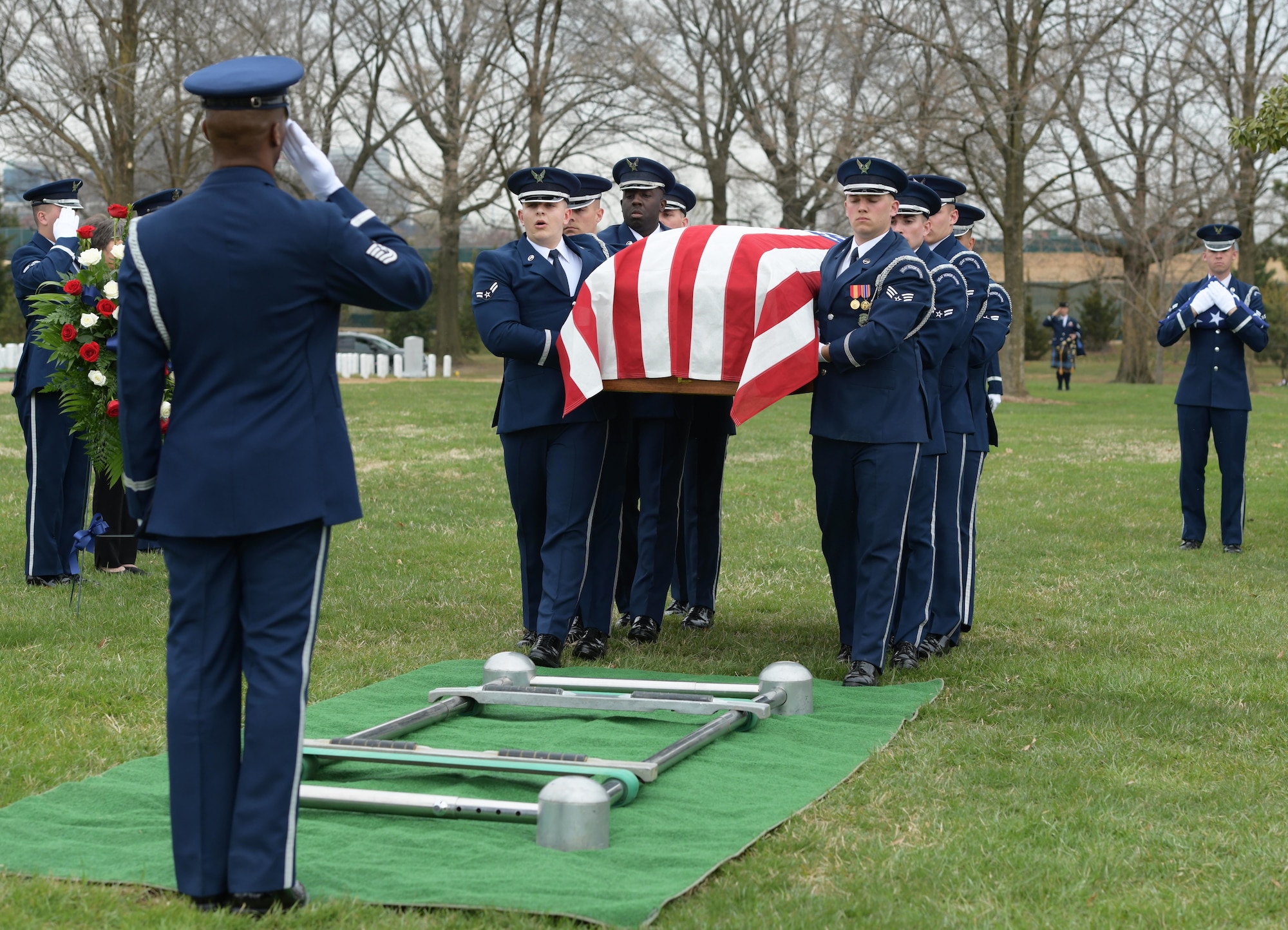 Buried with honors