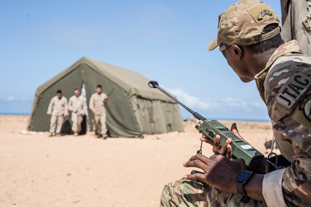 4th ANGLICO Marines take on Exercise African Lion