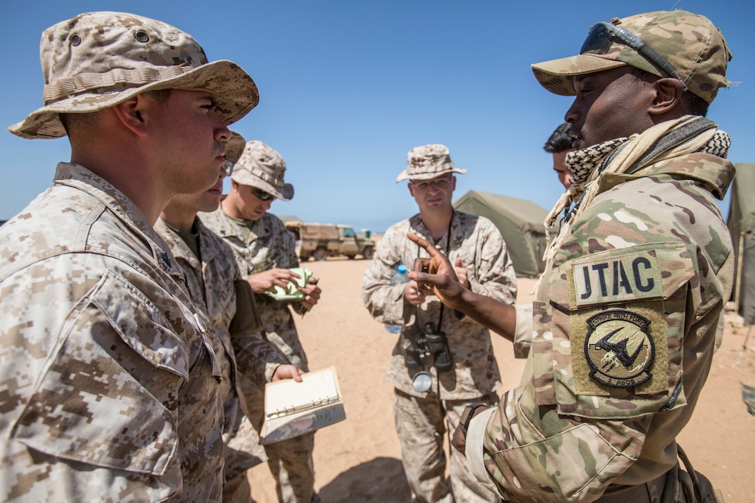 4th ANGLICO Marines take on Exercise African Lion