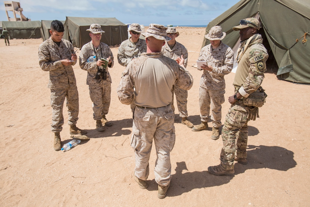 4th ANGLICO Marines take on Exercise African Lion