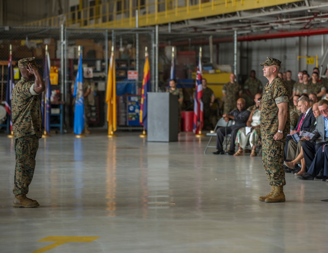 4th MAW Change of Command