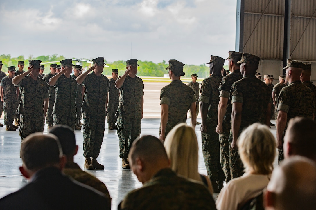 4th MAW Change of Command