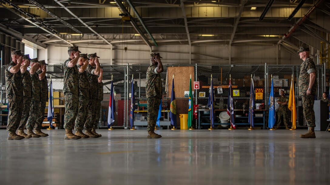 4th MAW Change of Command